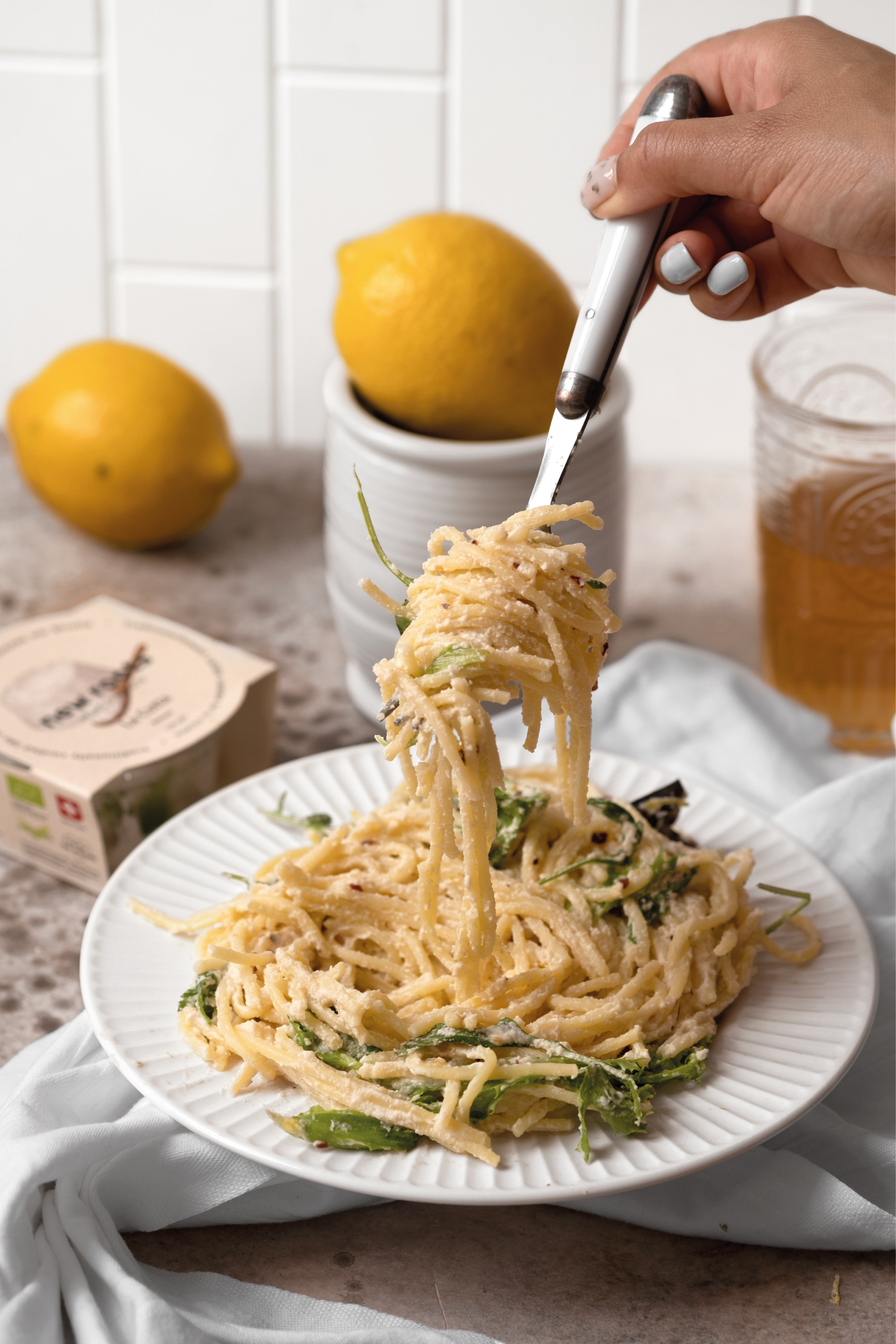 Lemon Ricotta Pasta