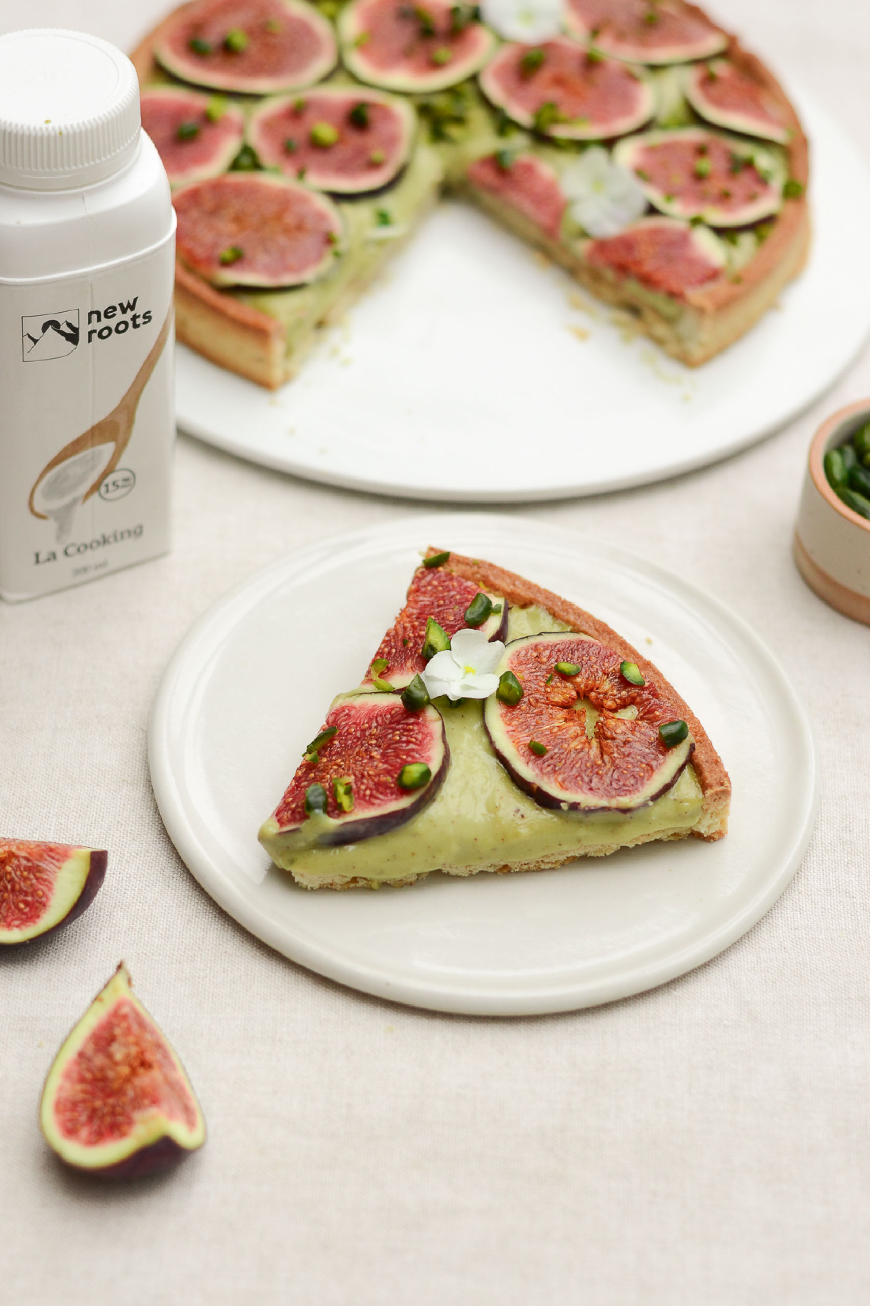 Pistazien-Feigen-Tarte